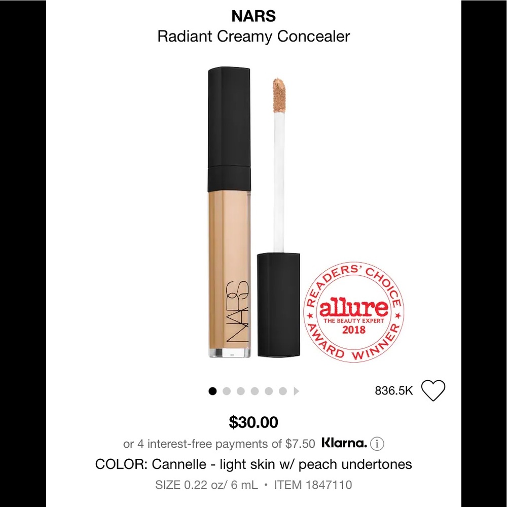 Nars concealer